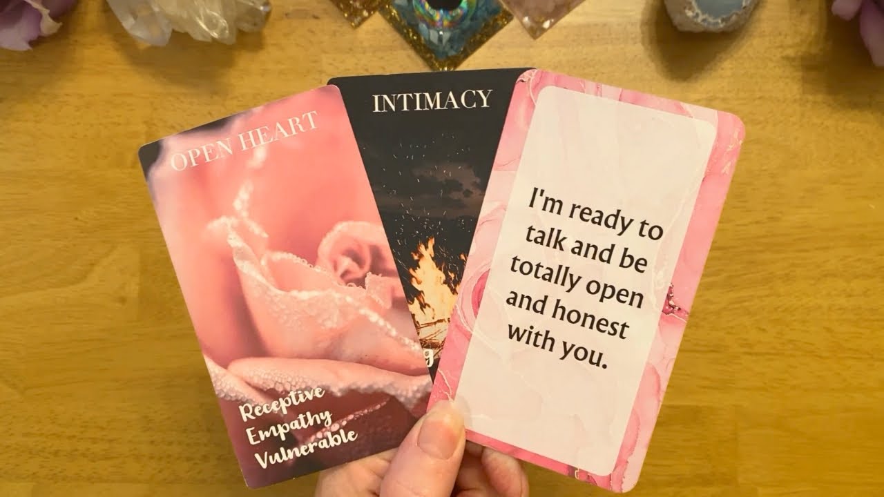 I AM READY TO OPEN MY HEART TO YOU & I NEED TO TELL YOU HOW I FEEL 💕 (COLLECTIVE LOVE TAROT READING)
