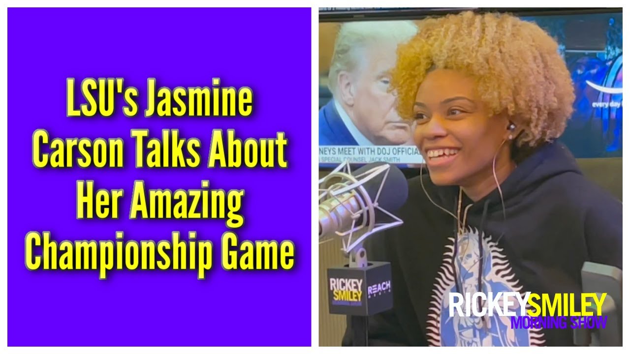 LSU's Jasmine Carson Talks About Her Amazing Championship Game