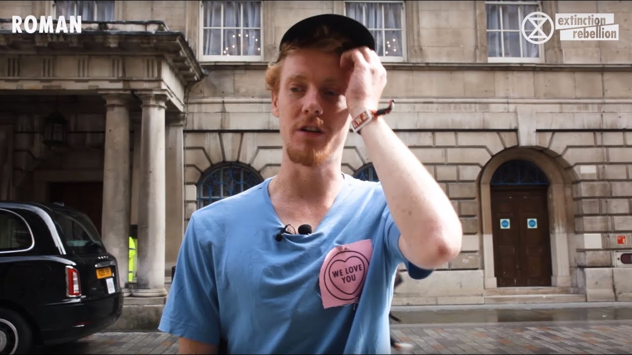 Roman | XR Arrestee | Extinction Rebellion