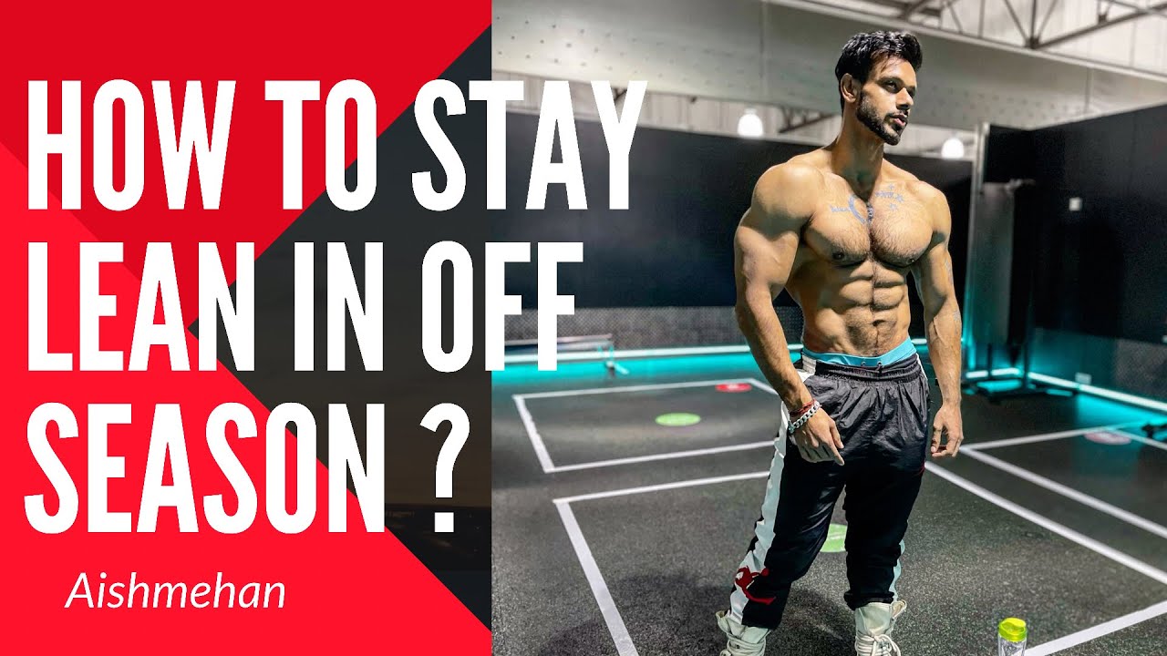 HOW TO STAY LEAN IN OFF SEASON ( CONTROL YOUR FAT ) | AISHMEHAN .