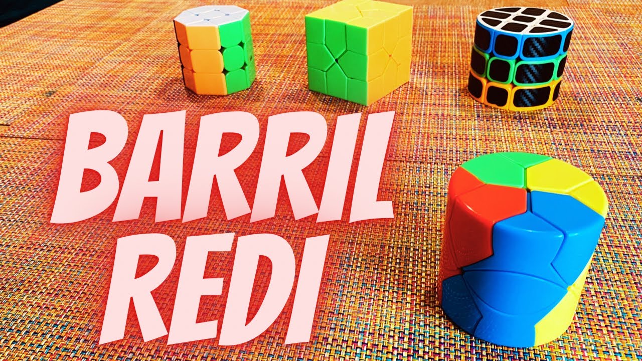 COMO ARMAR EL BARRIL REDI - BARREL REDI CUBE - TUTORIAL RESOLVER CUBO DE RUBIK