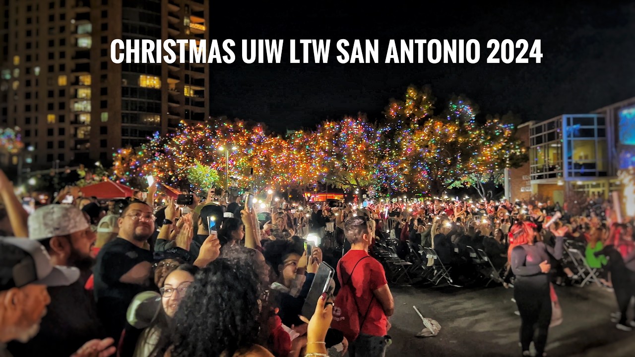 Christmas Kickoff at UIW Light the Way | San Antonio Texas 2024