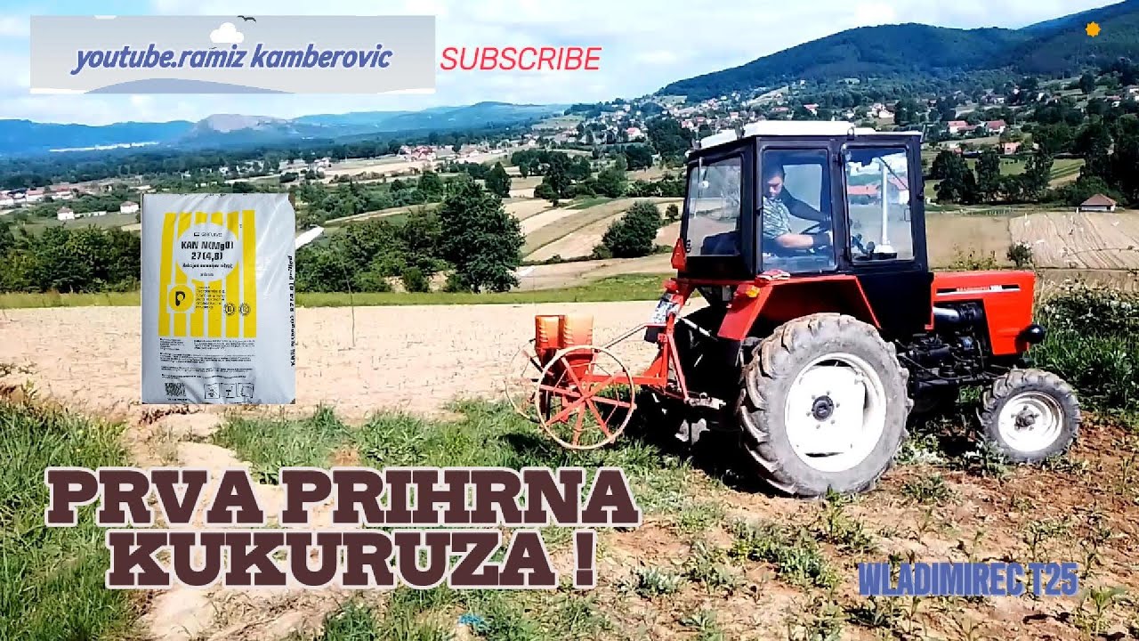 IZMIŠLJEN RUČNO NAPRAVLJEN KULTIVATOR, PRVA PRIHRANA KUKURUZA U 2024 GODINI