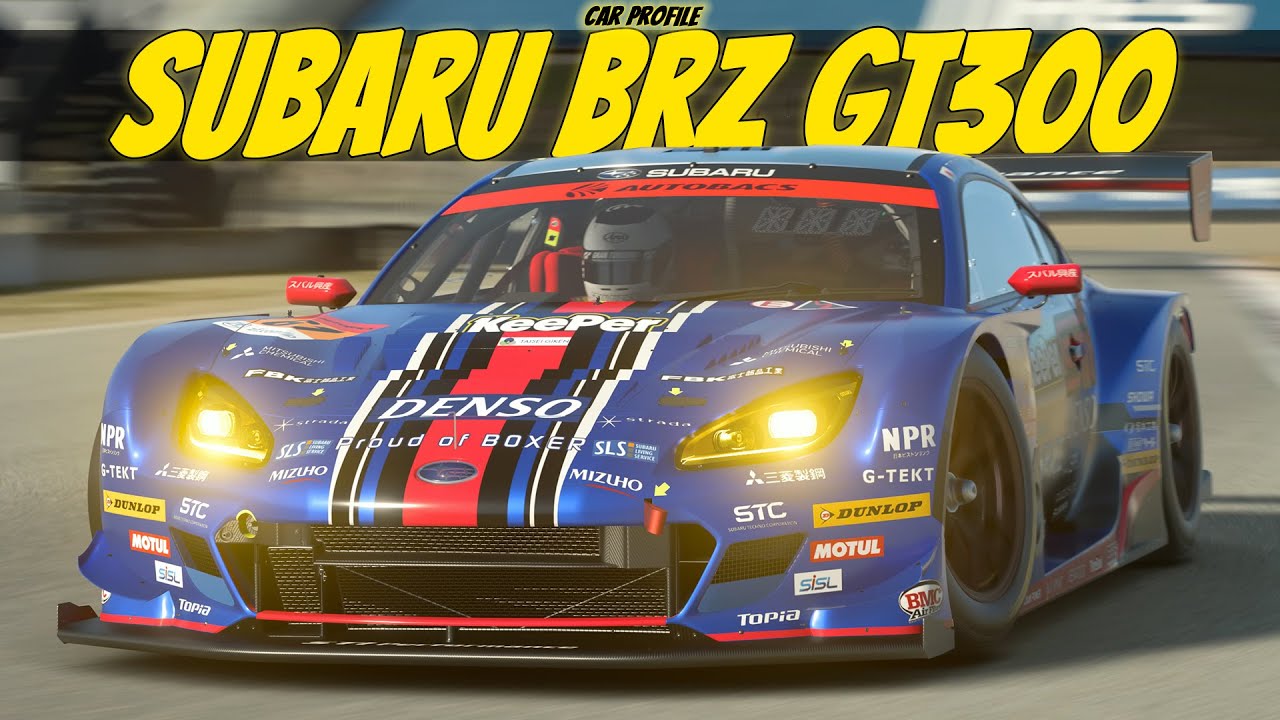 😣 ЭТА машина очень СЛОЖНАЯ... Subaru BRZ GT300 || Профиль машины Gran Turismo