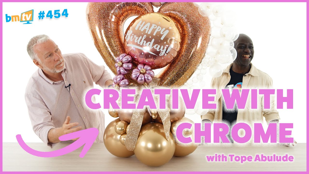 How to Create Quick & Classy Balloon Stacks! | With Tope Abulude - BMTV 454