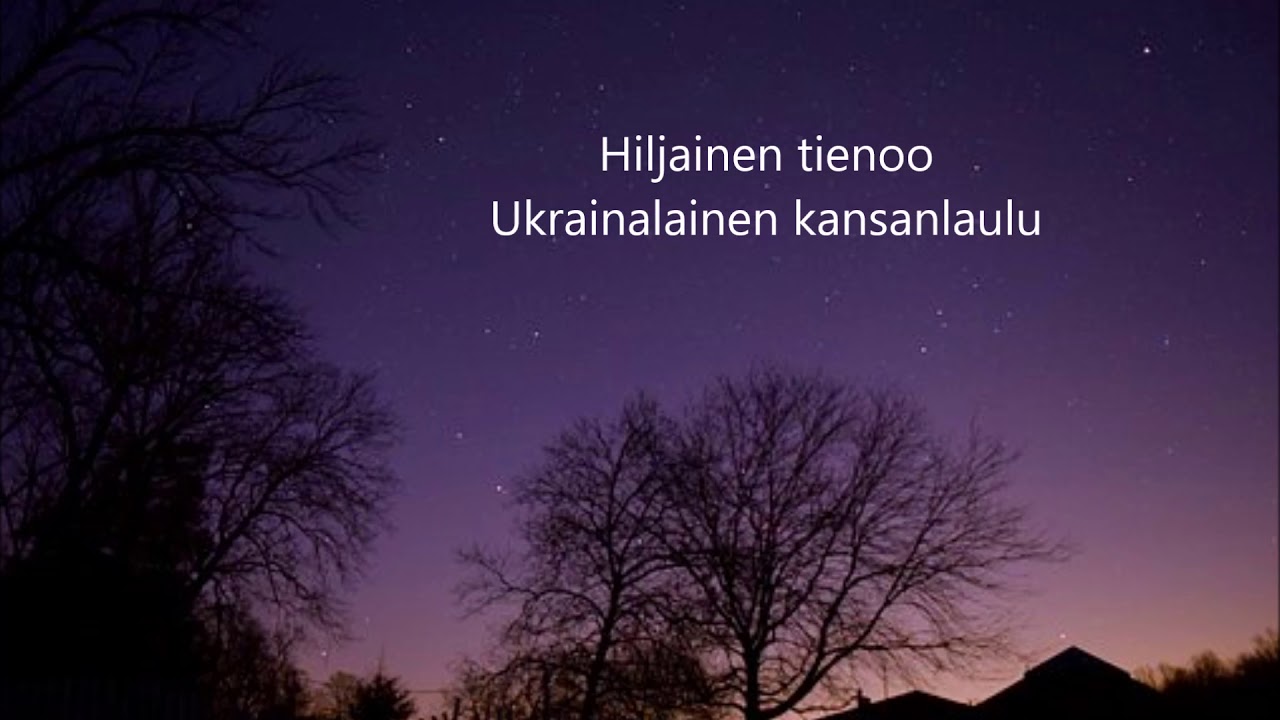 DUO Martti & Tapani - Hiljainen tienoo
