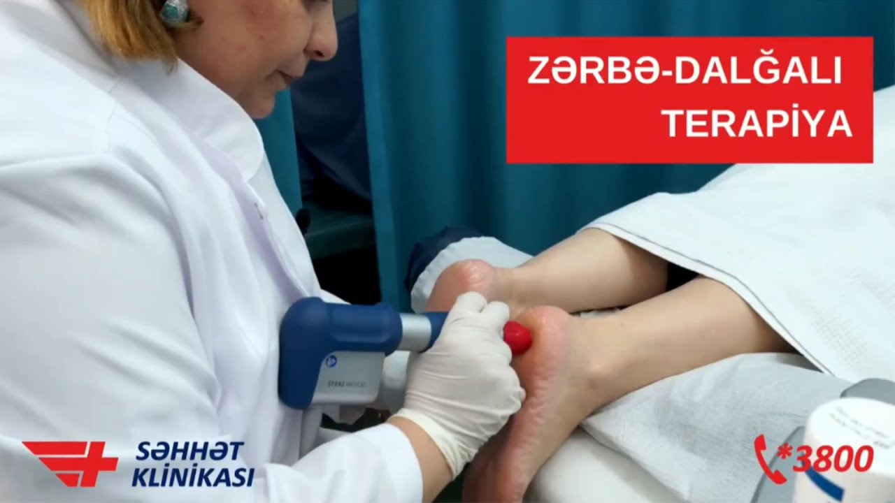 Zərbə dalğalı terapiya. Dr. Natəvan Xanmirzəyeva