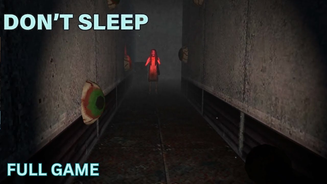 A Failed Experiment is Hunting You | Don't Sleep - Full Indie Horror Game