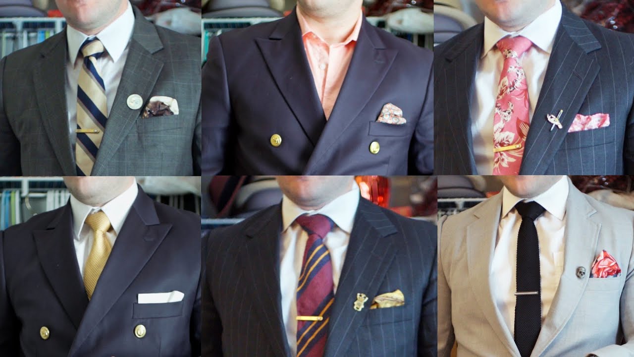 Pocket Squares - How to Coordinate Them