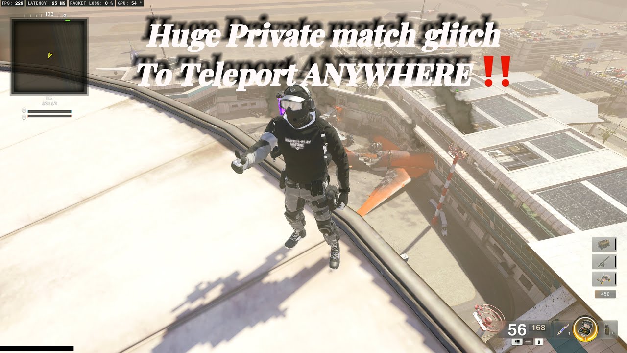 New Teleport glitch in Callofduty Bo6 tutorial 
