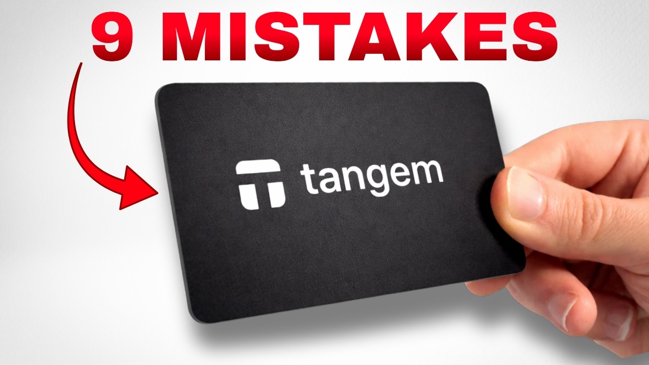 NEVER Make These Tangem Wallet Mistakes!
