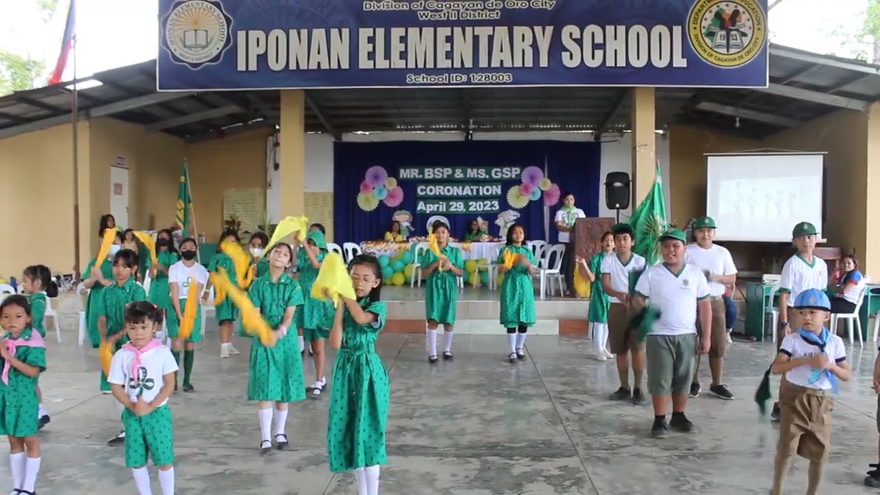 Mr. BSP & Ms. GSP of Iponan Elem School Production Number