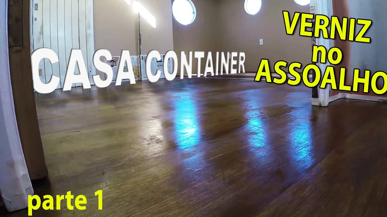Assoalho Original do CONTAINER, um Belo Trato