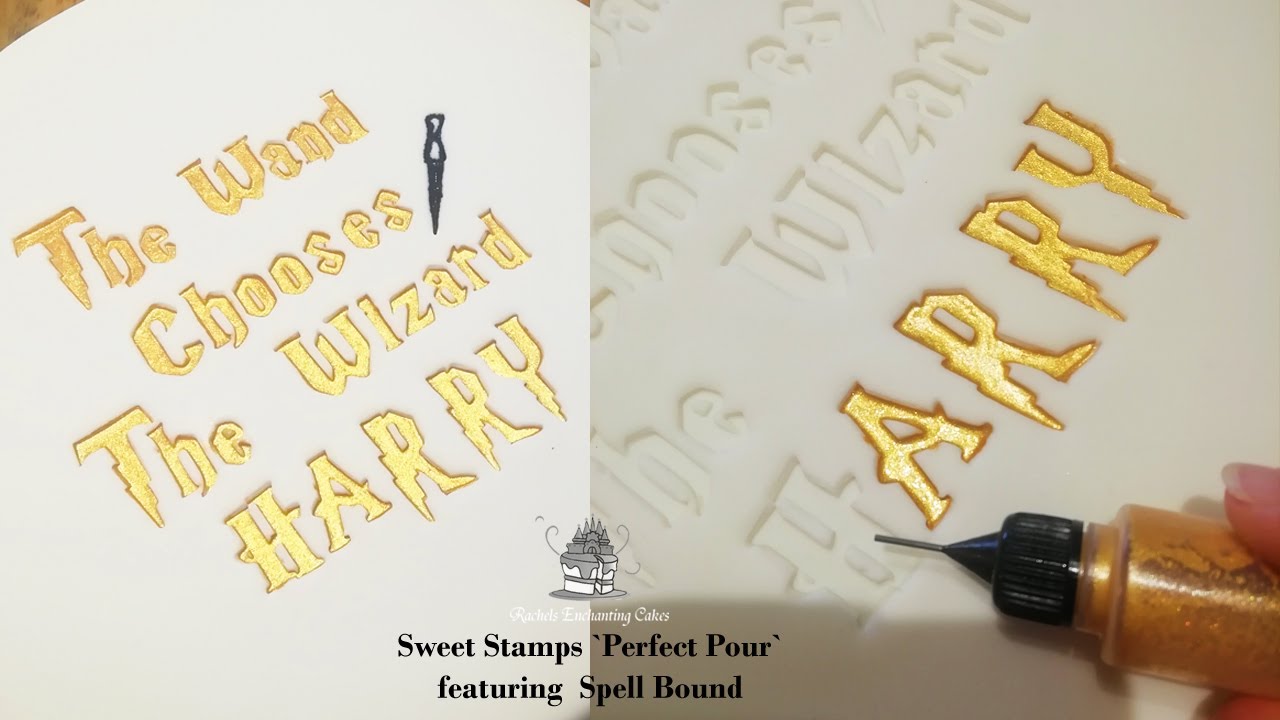 How to use Sweet Stamp | Perfect Pour | Featuring Spell Bound