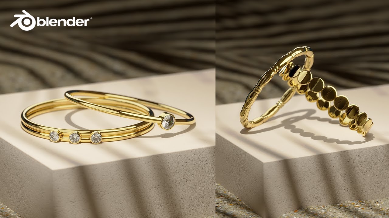 Creating Jewelry Visuals in 3D