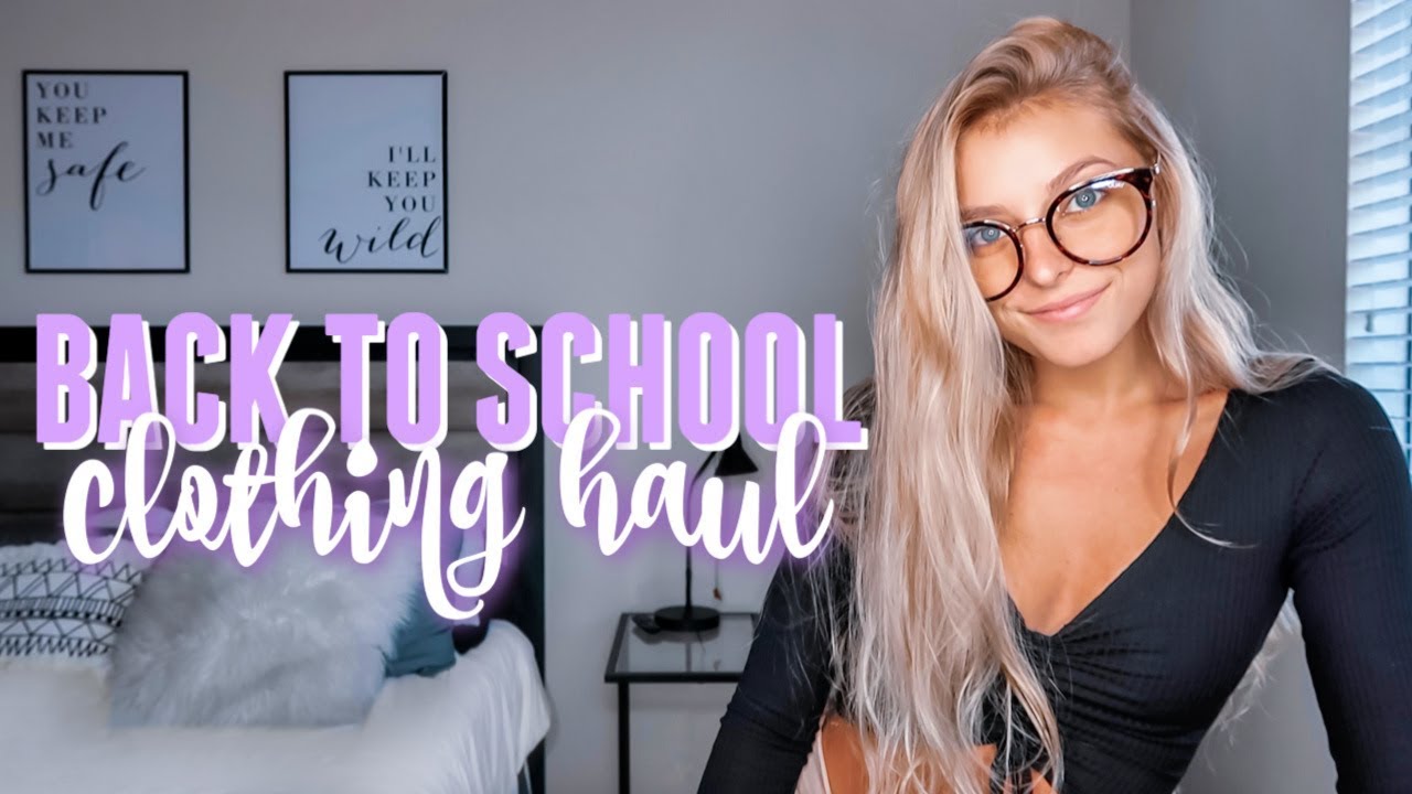 BACK TO SCHOOL TRY ON HAUL!