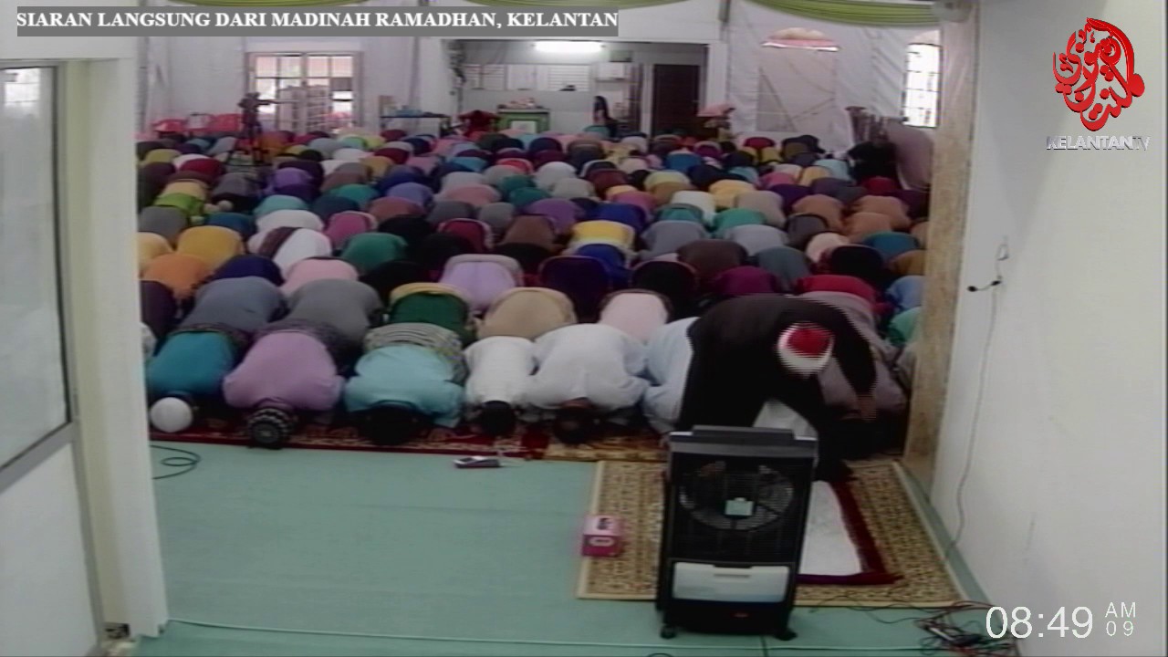 Solat Sunat Hari Raya Aidil Fitri Madinah Ramadhan- 1 Syawal 1438H