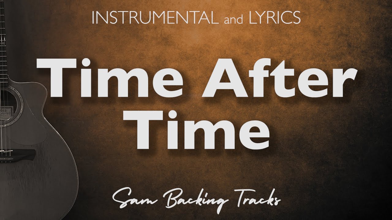 Time After Time - Cyndi Lauper (Acoustic Karaoke)