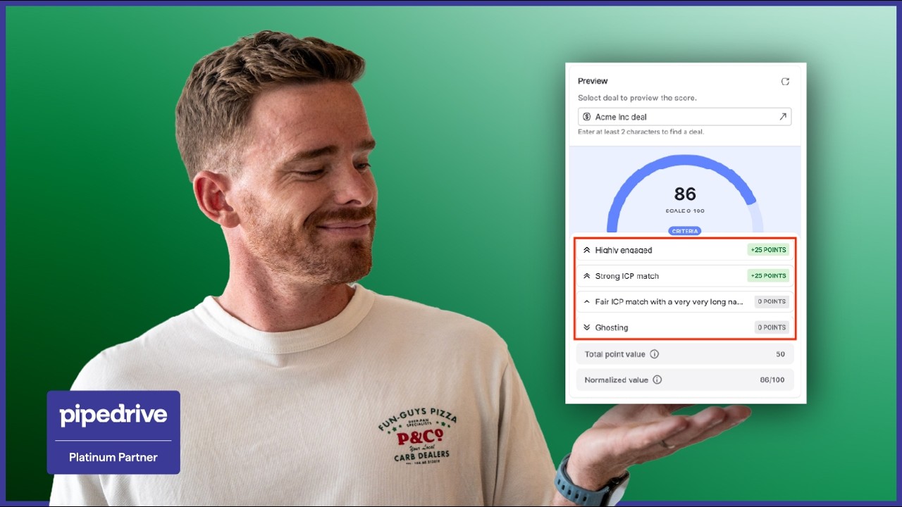 Система оценки сделок Pipedrive: сосредоточьтесь на важных сделках.