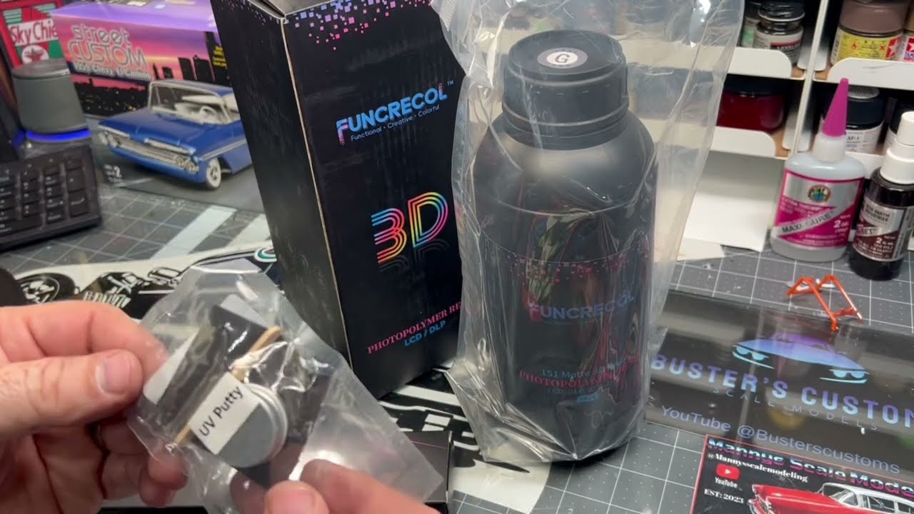 NEW FUNCRECOL 3D Resin Product review 3D Printing
