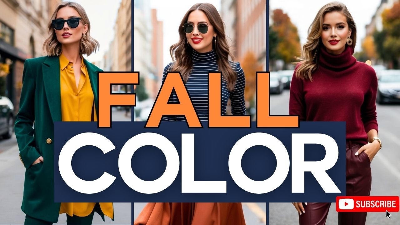 Fall Color Pairings 2025 🍁 | Chic Outfit Ideas to Instantly Refresh Your Wardrobe
