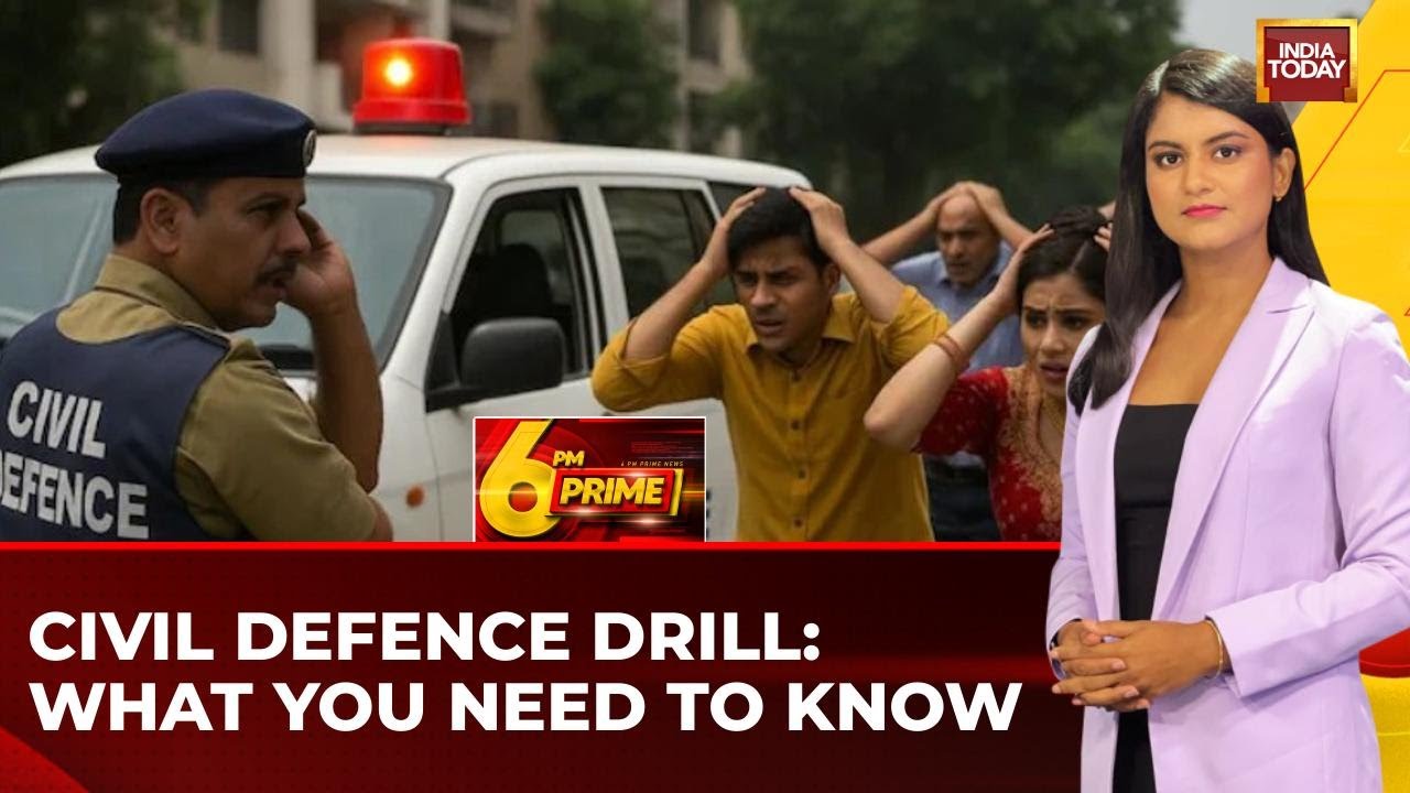 Civil Defence Drill: Essential Preparations and Measures Explained | India Today