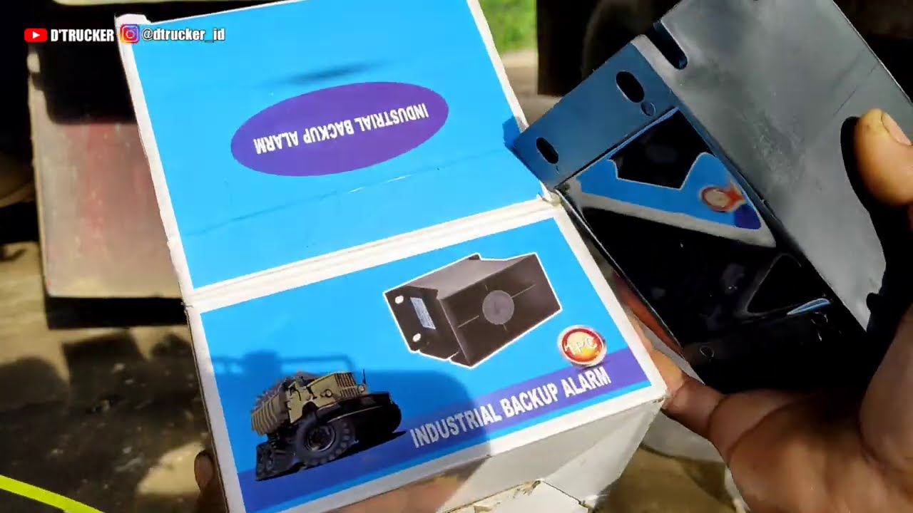 Pasang Alarm Mundur dan Rem biar lebih Safety  Instal Backup and Stop Alarm be Safety by Dtrucker