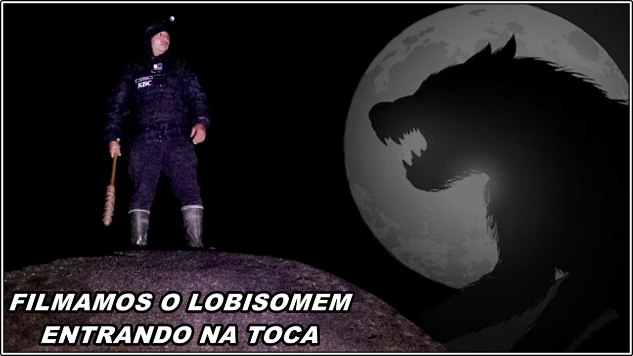 FILMAMOS O LOBISOMEM ENTRANDO EM SUA TOCA | ENTRAMOS ATRÁS E FOI PERIGOSO