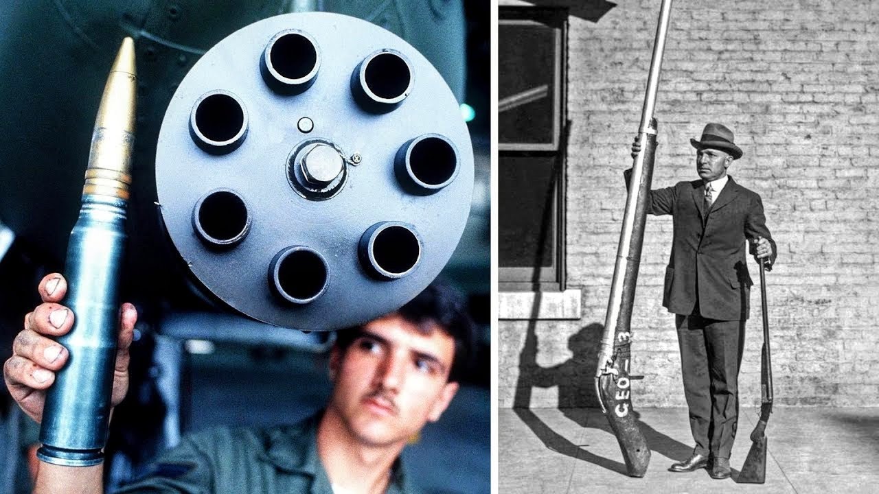 Las 10 Armas de Fuego m&aacute;s Grandes y Poderosas del Mundo
