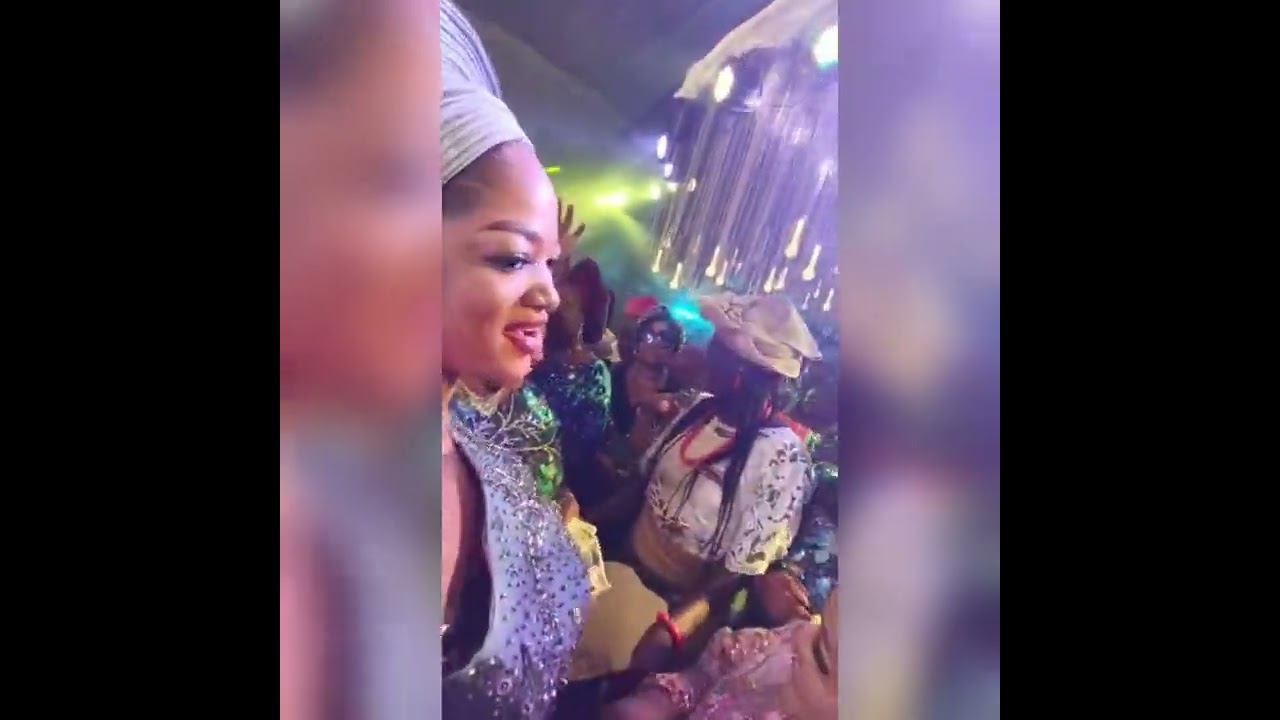 FULL VIDEO OF QUEEN NAOMI ATTENDING ROYAL WEDDING PARTY.