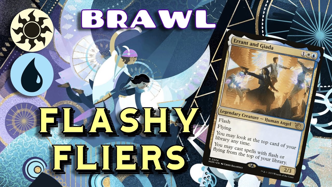 Flashy Fliers Upgrade - Errant and Giada - Brawl MTG Arena Gameplay