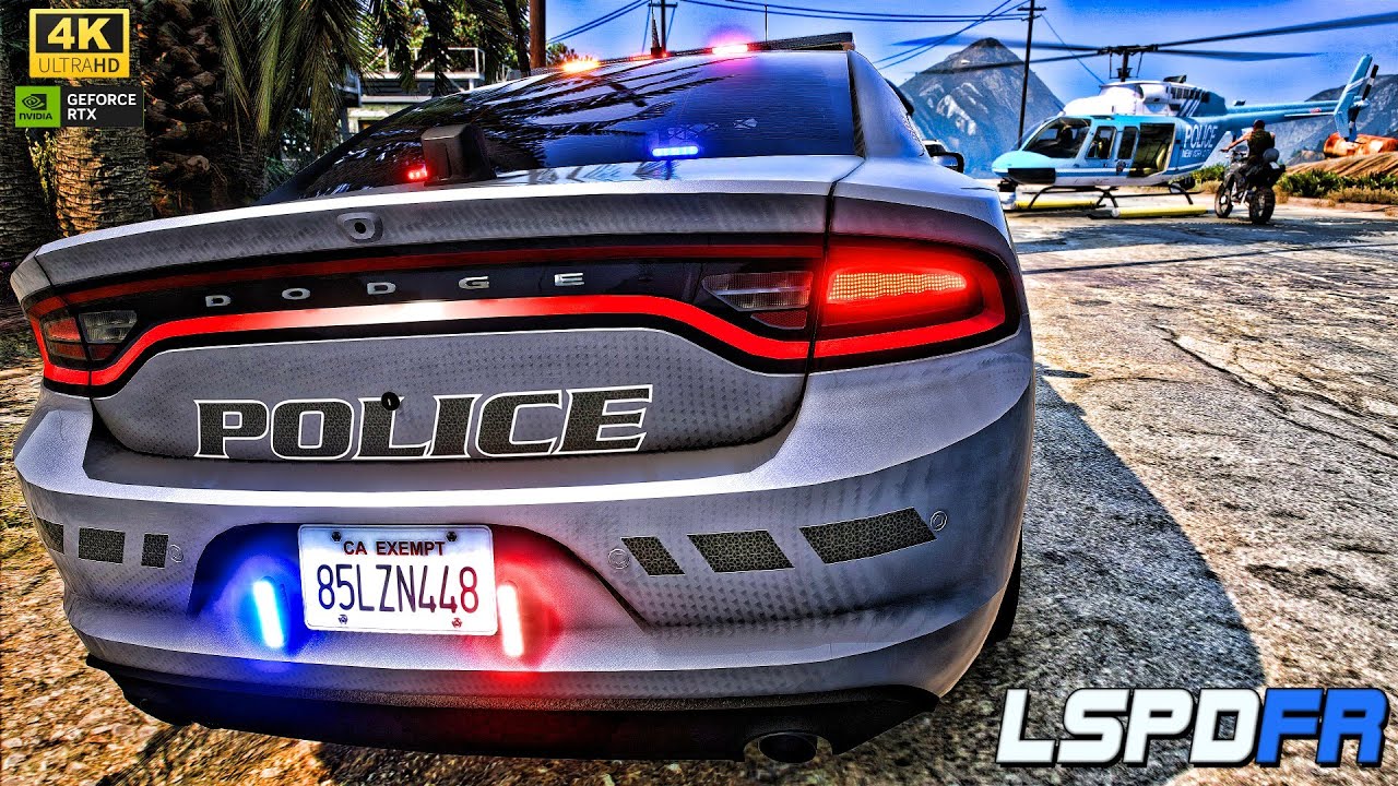 Playing GTA 5 As A POLICE OFFICER | GTA 5 Lspdfr Mod