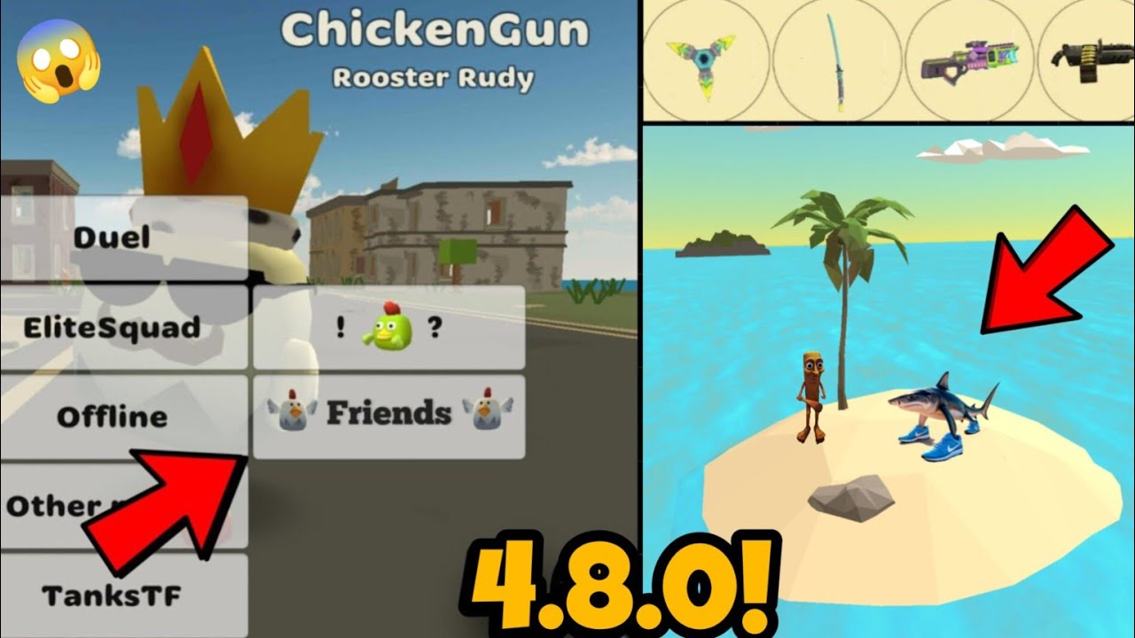 🤯NEW UPDATE IN CHICKEN GUN 4.8.0 LEAKS!! 😱BRAINROT, FRIENDS MODE, MORE..