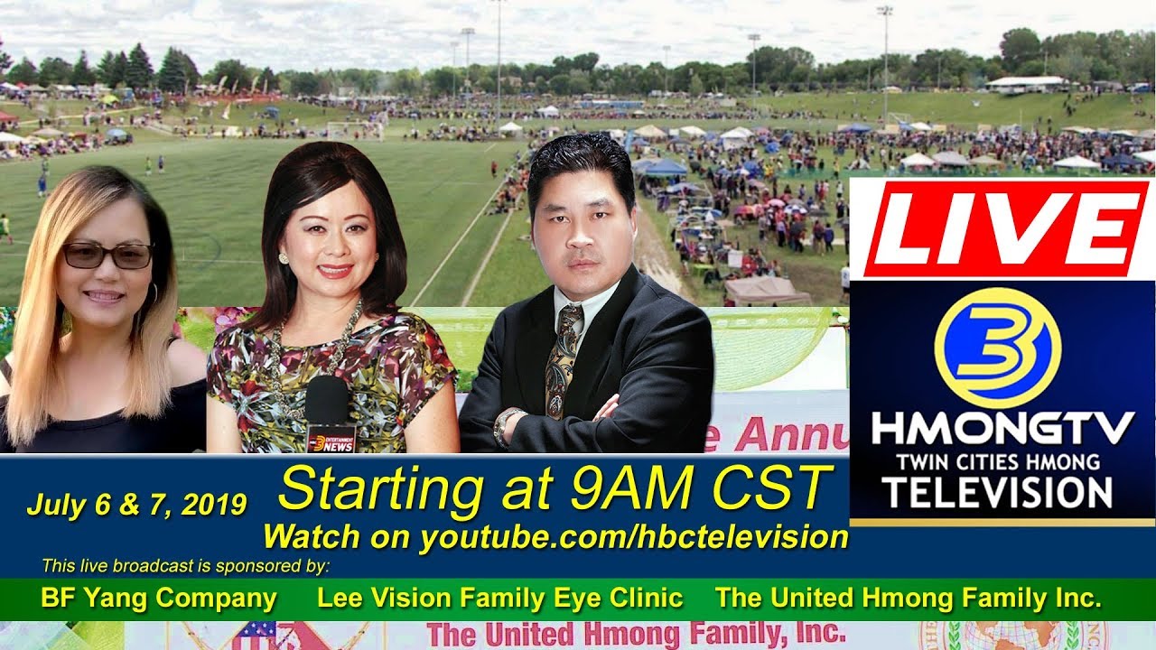 3 HMONG TV NEWS LIVE: 39TH ANNUAL HMONG INTERNATIONAL FREEDOM FESTIVAL IN ST. PAUL, MINNESOTA.