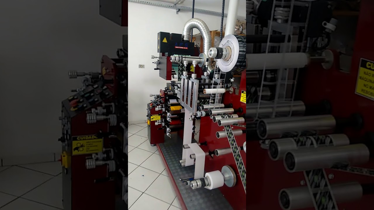 Impressora Flexográfica GW Flexo 160 Color 5