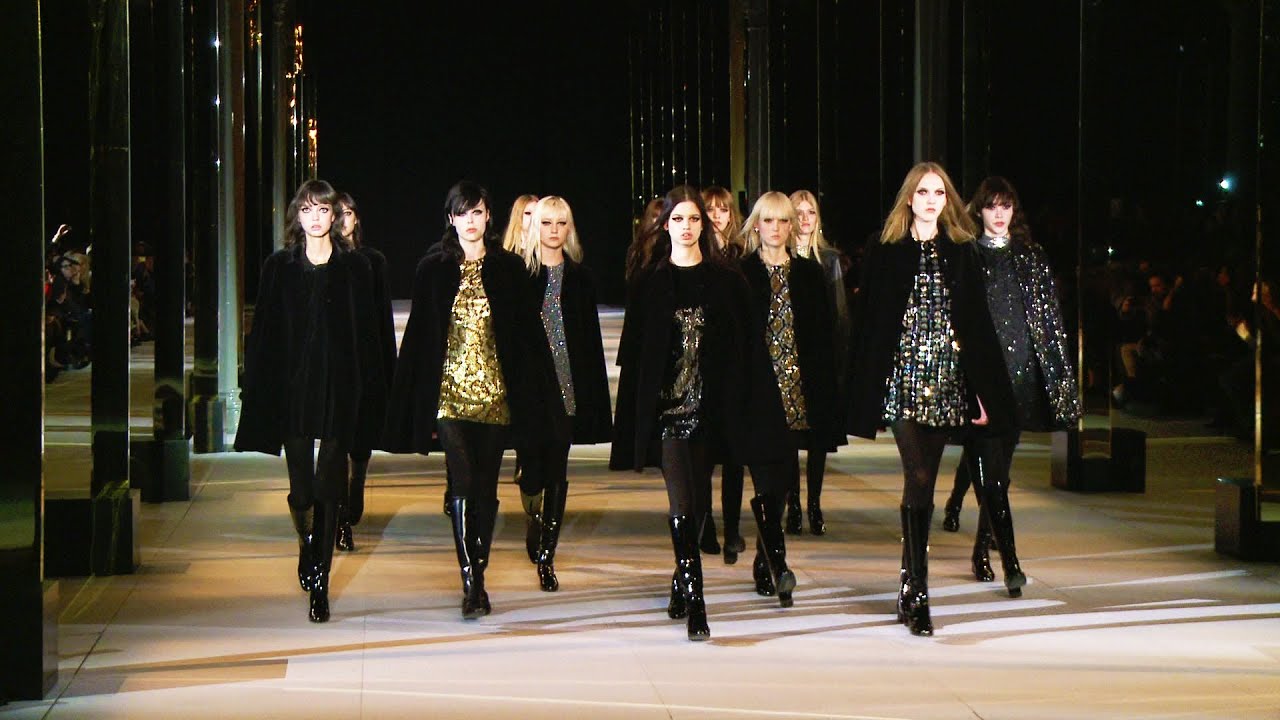 Saint Laurent Fall 2014 Interviews & Runway - Paris Fashion Week | Videofashion