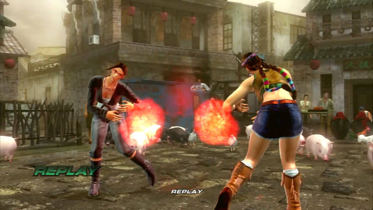 Tekken 6: Julia Double K.O. ryona (ダブルＫＯ リョナ)