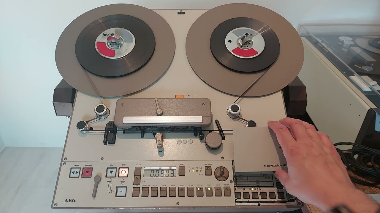 Telefunken/AEG M20 (1986) Master Tape Recorder
