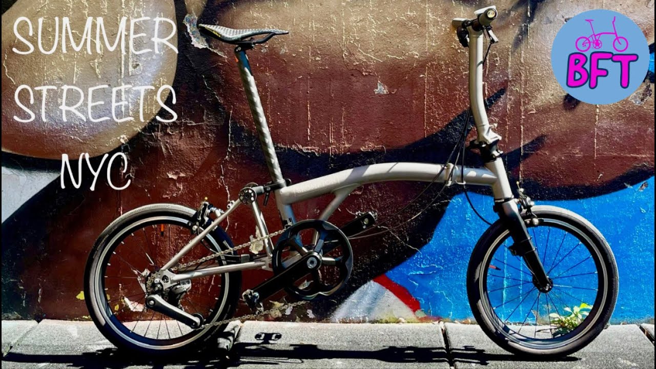 NYC SUMMER STREETS 2022 #2 East Harlem to Midtown With Brompton Folding Bikes