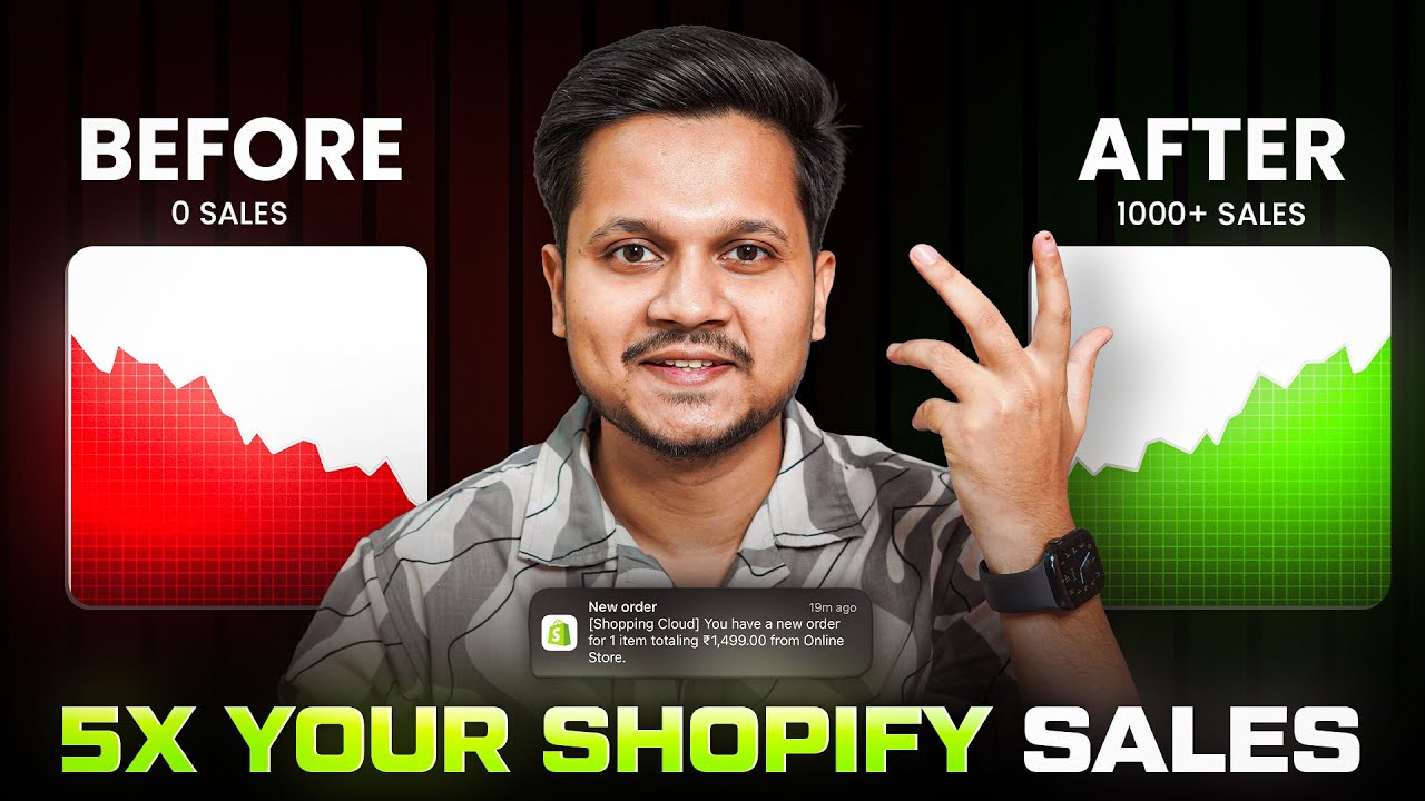 How to 5X Your Shopify Sales in 2025 | Dropshipping & Ecommerce 🚀