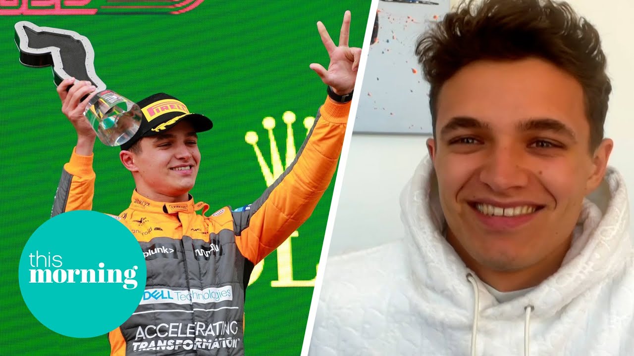 Our Adopted F1 Star Lando Norris On His Podium Finish & Expectations in Miami | This Morning