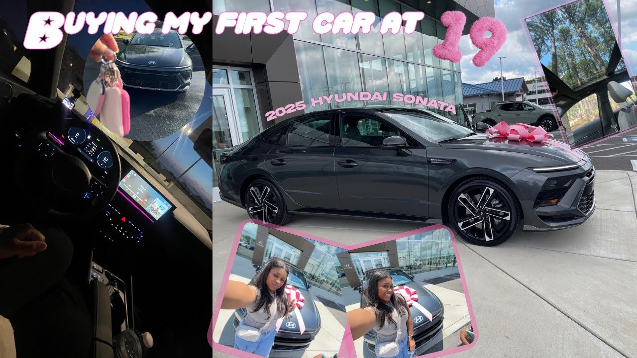 ПОКУПАЮ СВОЙ ПЕРВЫЙ АВТОМОБИЛЬ В 19 ЛЕТ!! |Hyundai Sonata 2025 года| 🩷