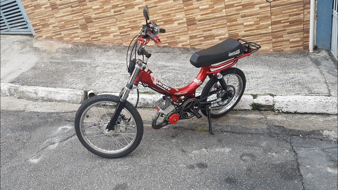 Mobilete preparada para o dia a dia