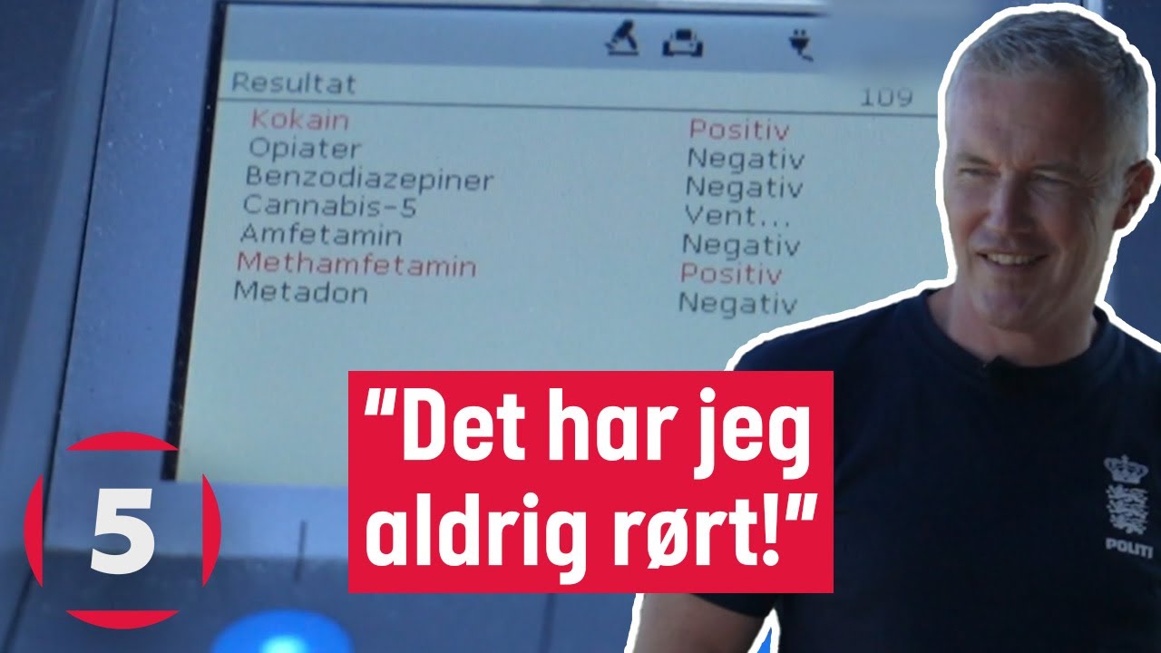 Kasper fanger en narkobilist på rutinetjek! | Politijagt | Kanal 5 Danmark