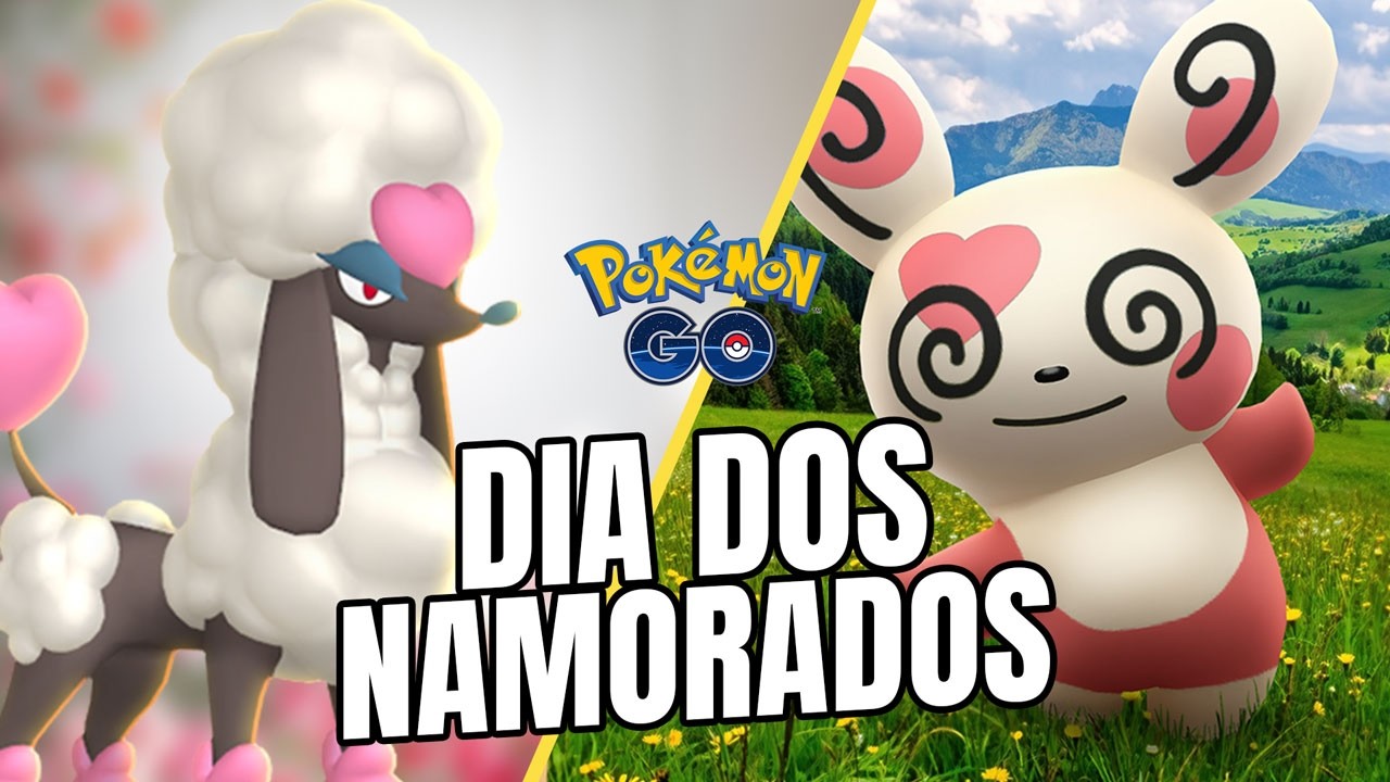 SPINDA e FURFROU CORAÇÃO ❤️ de volta no Dia dos Namorados do Pokémon GO!