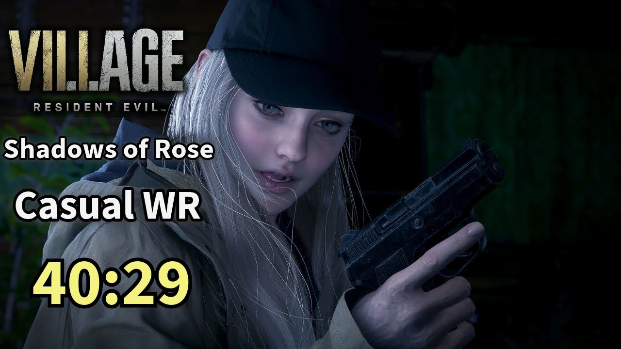 (WR) Resident Evil Village Shadows of Rose Casual Speedrun 40:29