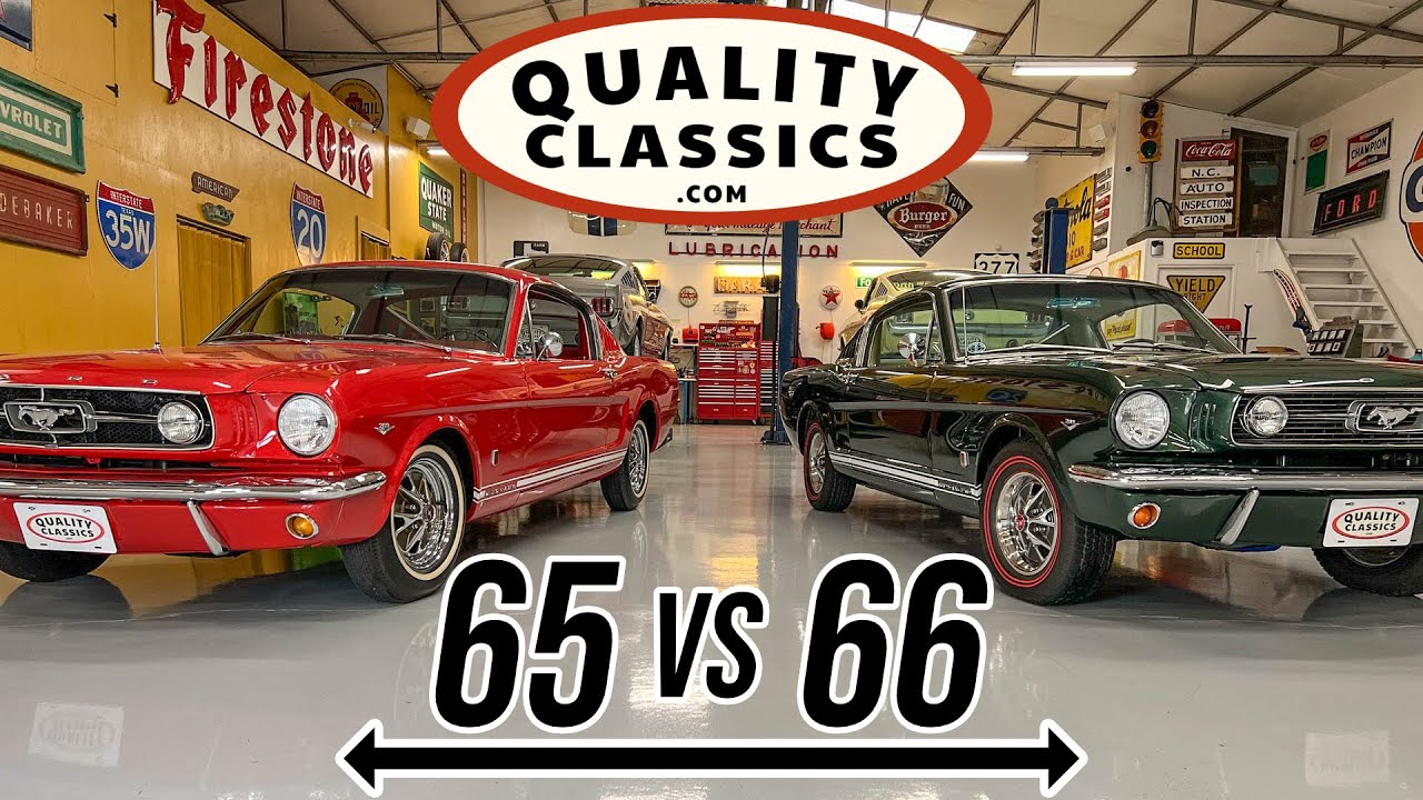 65 против 66 Mustang GT