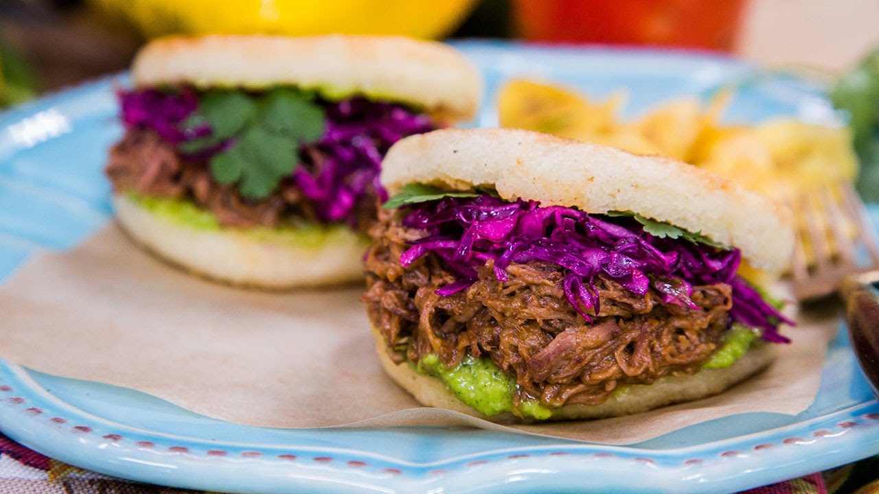 ‘MasterChef’ finalist Alejandra Schrader's Venezuelan Arepas with Shredded Beef