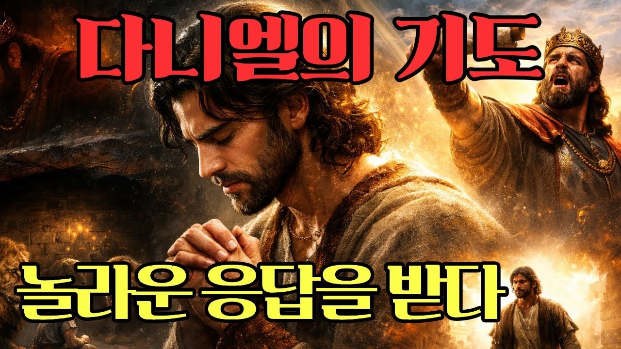 [성경이야기]다니엘의 승부, 살아서 역사 하시는 하나님의 놀라운 승리