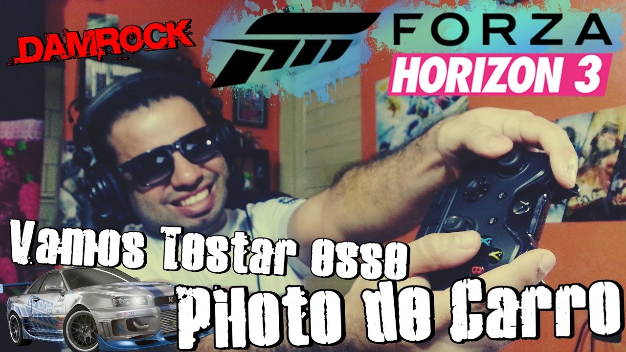 Forza Horizon 3 - Vamos Testar esse Piloto de Carro (Salsicha) DamRock